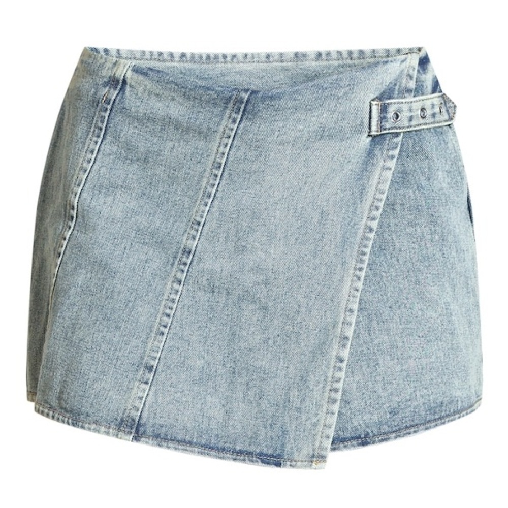 PrettyLittleThing - Stylish Denim Mini Skirt - Picture 3 of 7